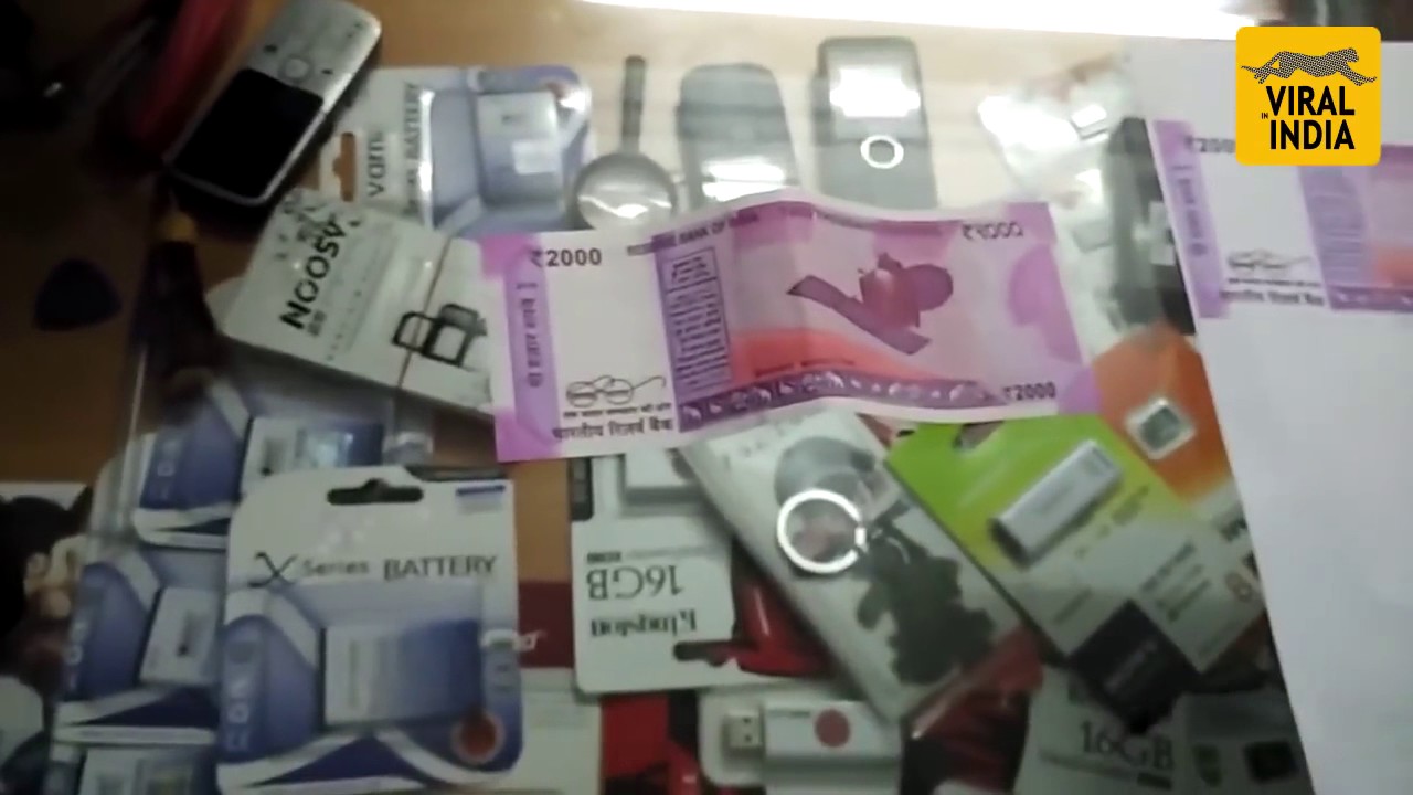 Modi Keynote App | Scan the 2000 rs notes to view Modi message on Black Money | VIRAL SACH