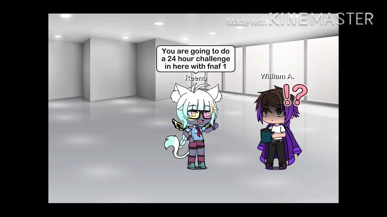 William A. and Elizabeth A. + Fnaf 1 stuck in a room for 24 hours