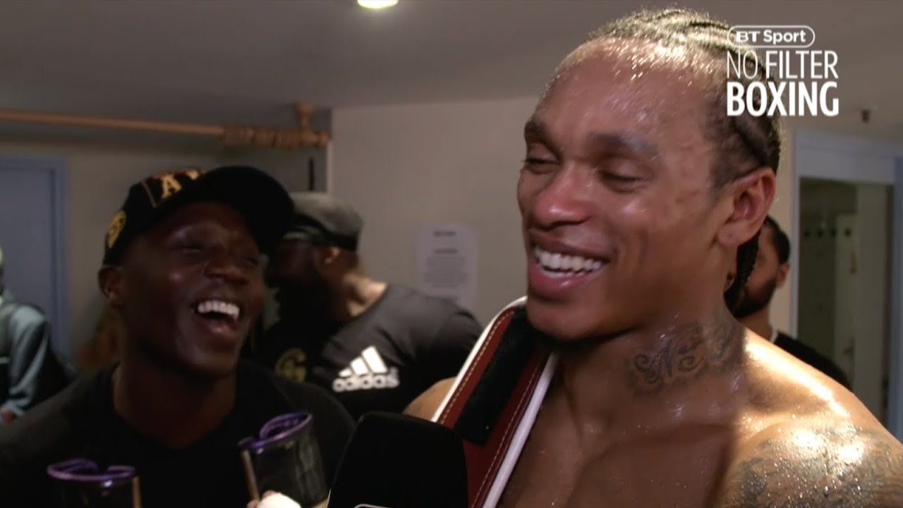 😂 Anthony Yarde roasts trainer Tunde Ajayi during backstage interview