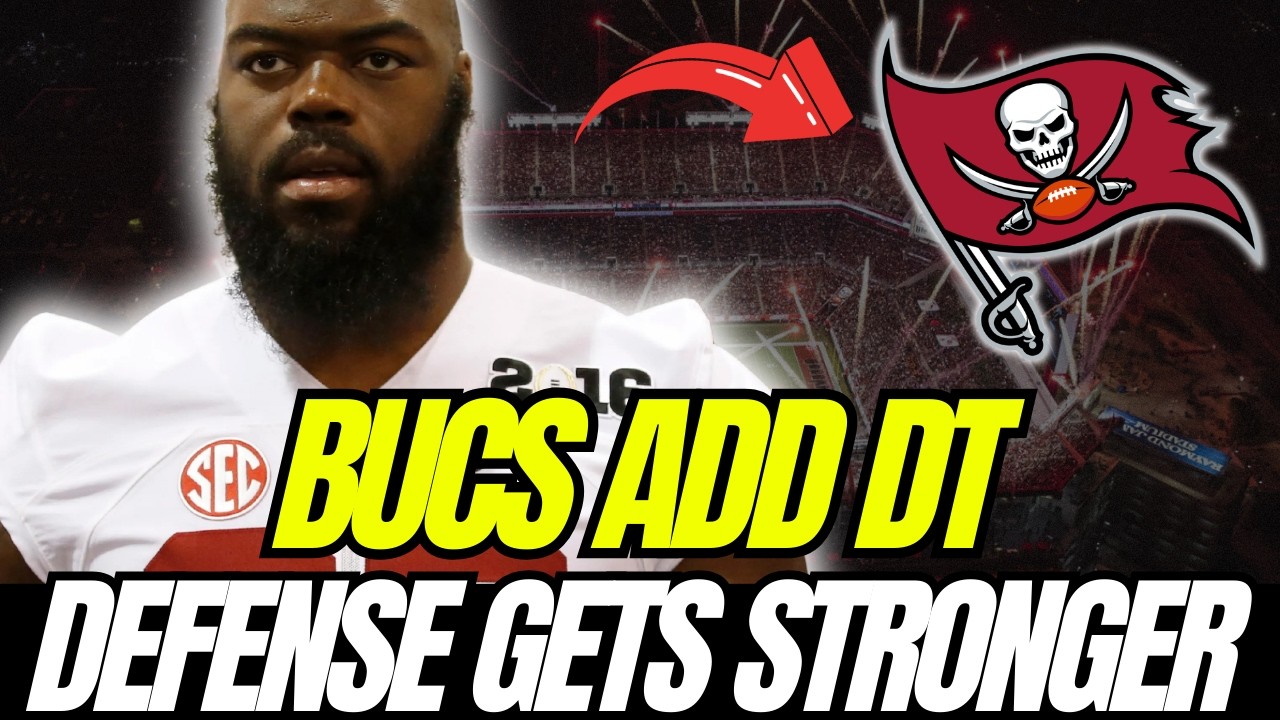 🚨😱 Buccaneers Add Powerful Defensive Tackle A'Shawn Robinson! TAMPA BAY BUCCANEERS NEWS TODAY