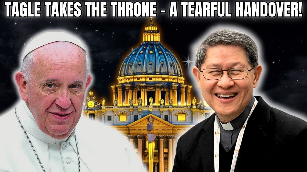 Pope Francis Hands Over to Pope Tagle &ndash; The Most Emotional Papal Transition!