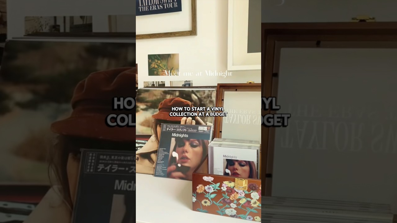 How to start a #vinyl collection at a budget ✨ #taylorswift