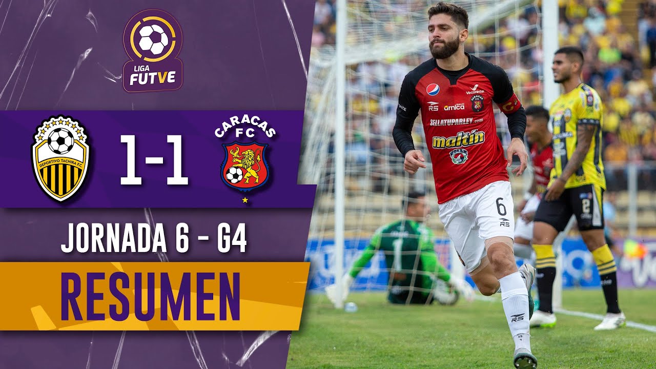 Caracas clasificó a la Gran Final FUTVE | Táchira Vs Caracas | Jornada 6 Fase Final