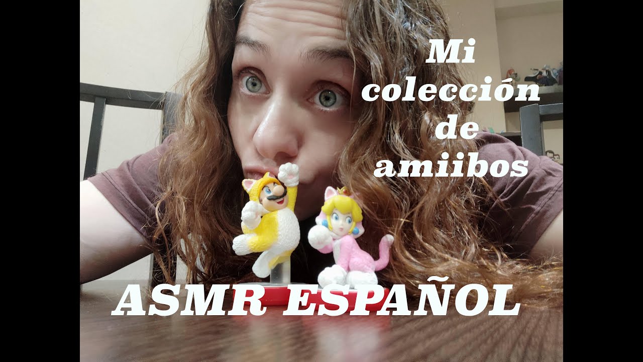 Te enseño mi colección de Amiibos | ASMR ESPAÑOL | tapping, susurros...