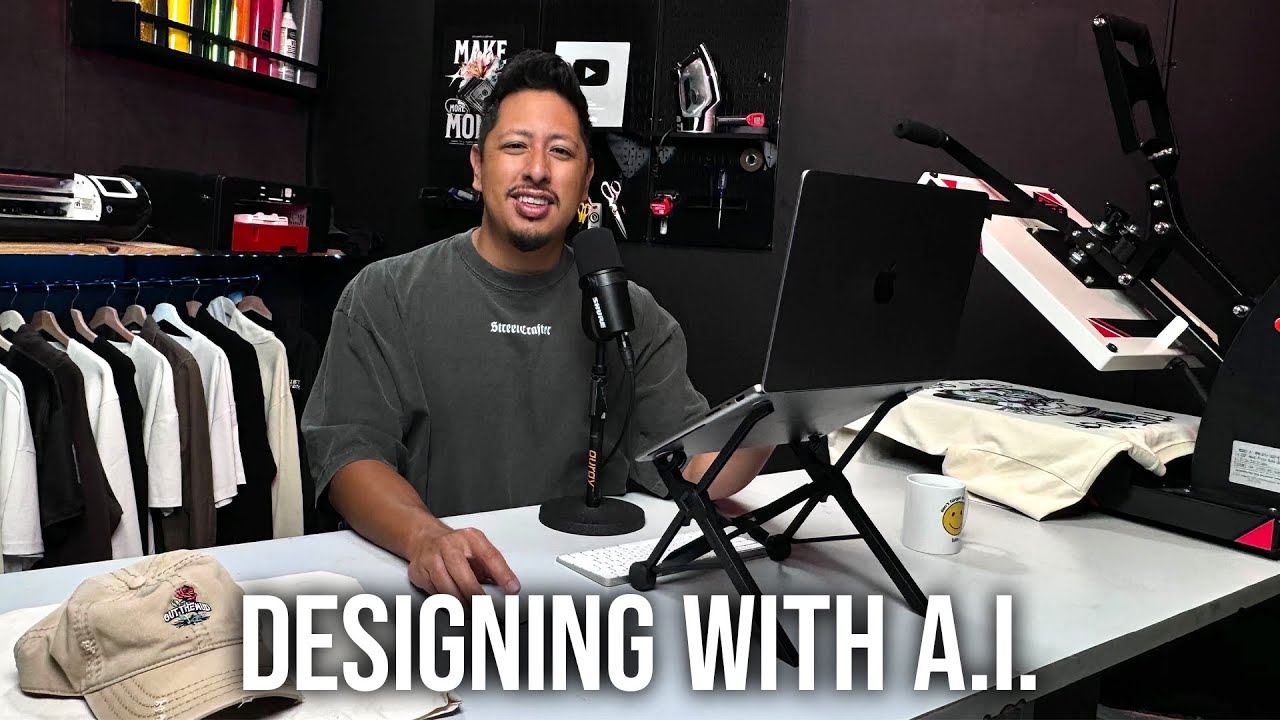 Designing With A.I For Print On Demand (Step X Step)