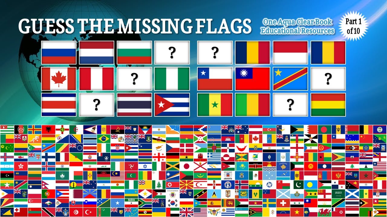 Guess the Missing Flags | Part 1 of 10
