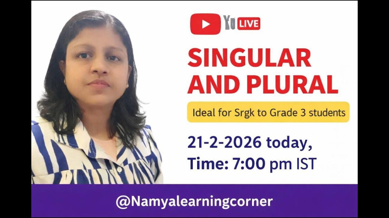 Singular and Plural rules | Phonics