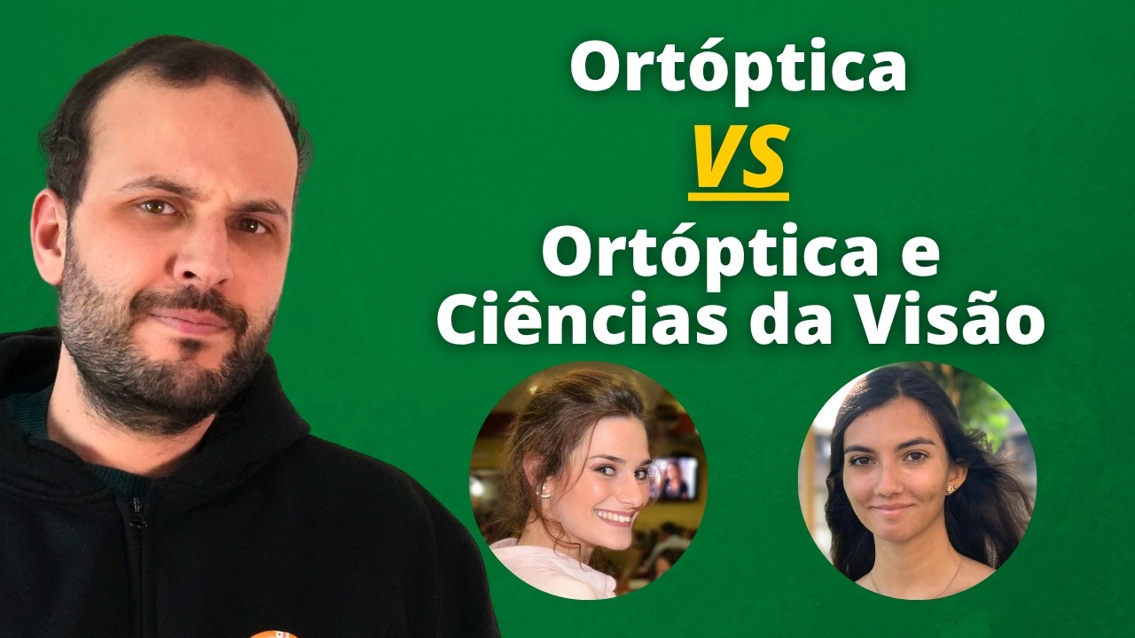 QUAIS AS DIFERENÇAS E SEMELHANÇAS? Licenciatura Ortóptica - Podcast universitário #94