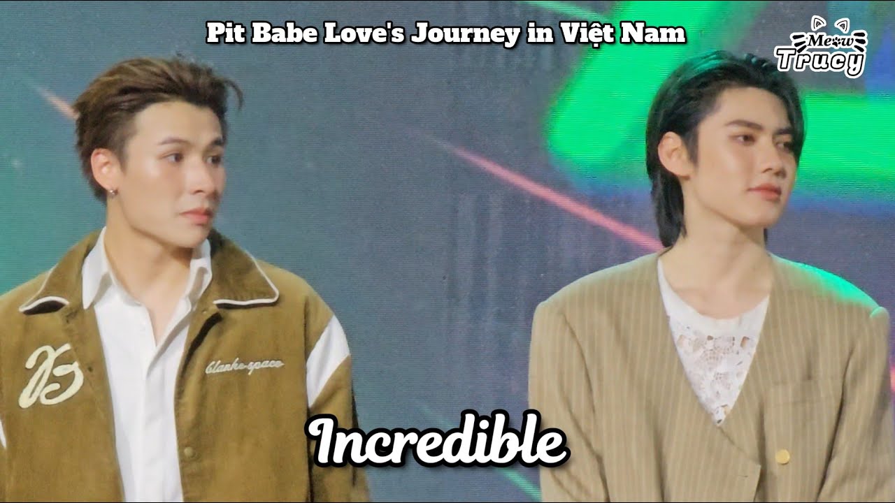 [08.06.24] Incredible - MichaelTopten| Pit Babe Love's Journey in Việt Nam