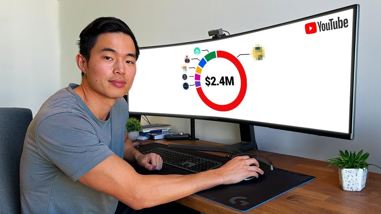 Я зарабатываю 2,4 млн долларов в год с 6 каналами на YouTube