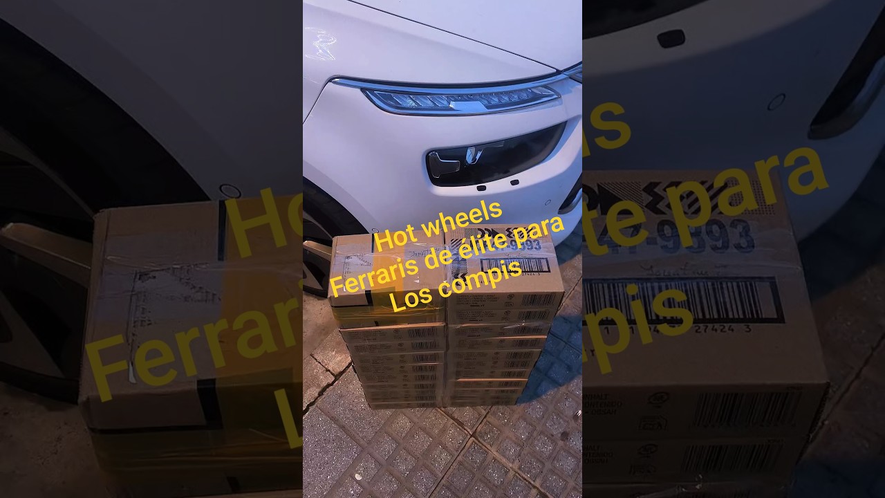 Hot wheels Ferraris de élite para los compis 