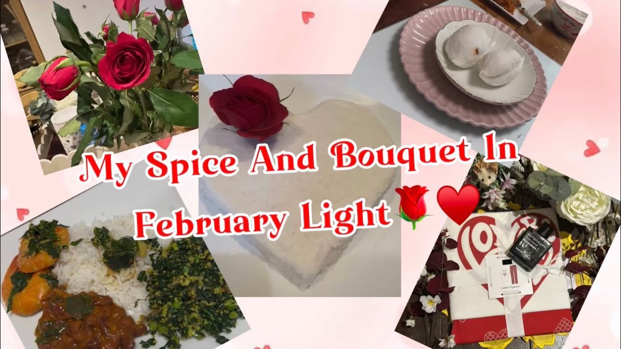 My Spice and Bouquet in February Light 🥘💐❤️