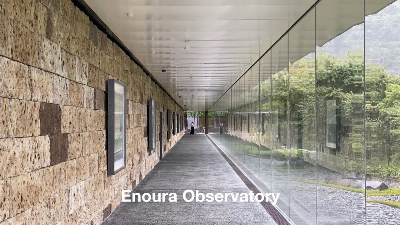 小田原 江之浦測候所で大雨  Hiroshi Sugimoto - Enoura Observatory, Odawara Japan