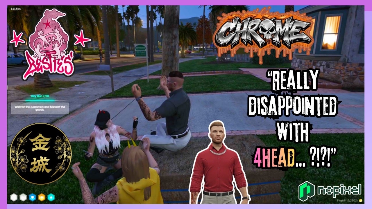 🍵 KANESHIRO о перестрелке с CHROME и предательстве BESTIES | NoPixel 4.0 GTA RP