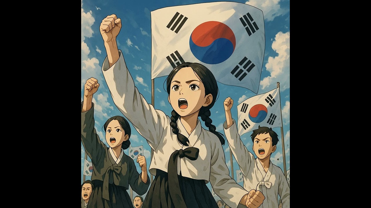 대한민국의 딸(유관순 열사님) [AI 노래] 닌위치