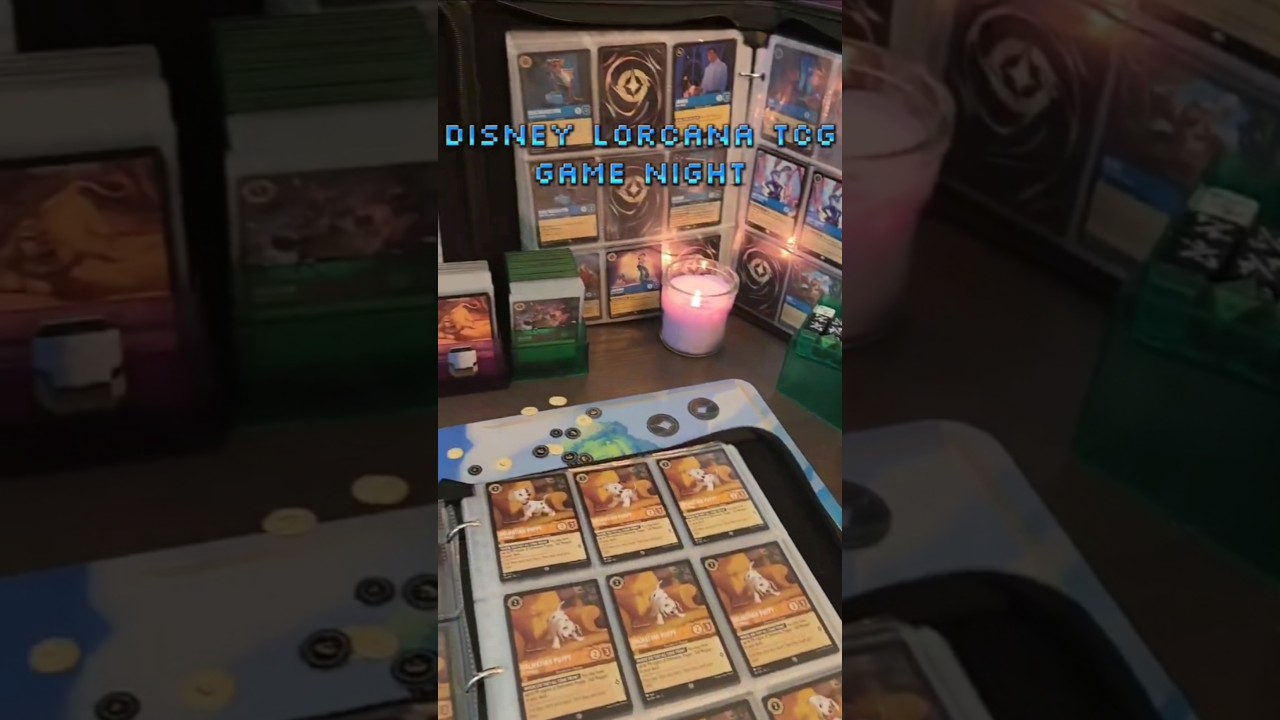 Disney Lorcana Trading Card Game #disneylorcana #disneylorcanatcg #lorcana #lorcanadeck