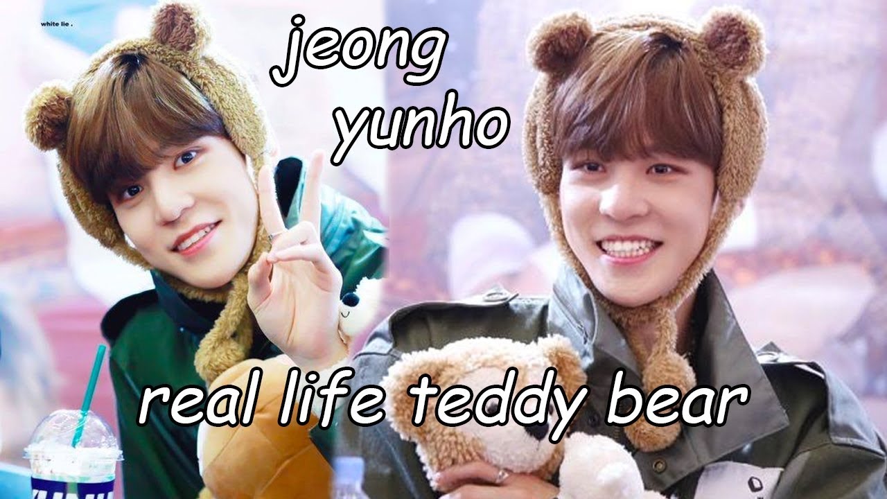[ATEEZ] jeong yunho: real life teddy bear