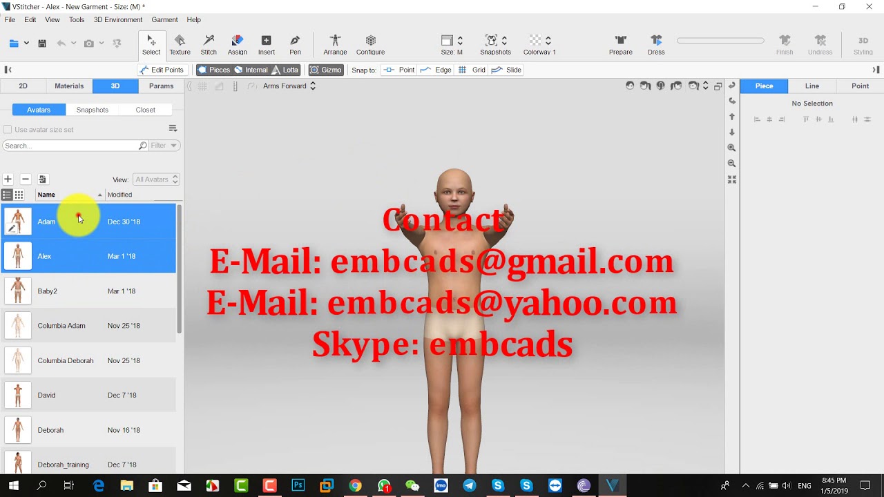 VStitcher 7.9 Work Windows 10 Pro 64BIt