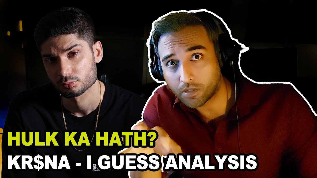 HE NEVER MISSES | KR$NA - I Guess | RAPPER ANALYSIS