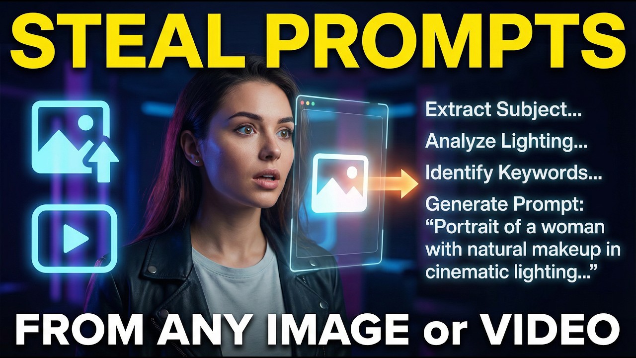 Generate Prompts from Images & Videos in ComfyUI (AI Prompt Generator Tutorial)
