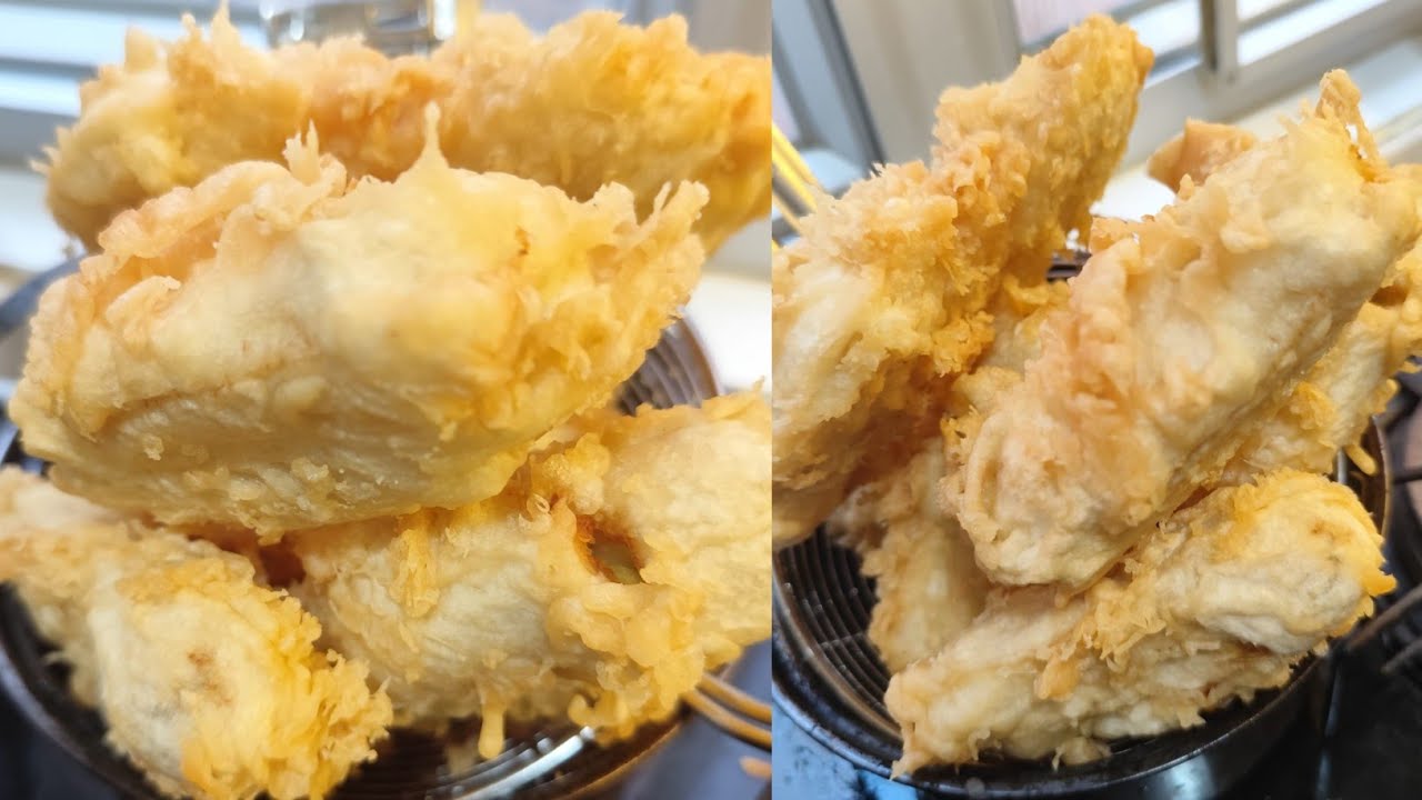 Baru Mateng Langsung Ludes,, Resep pisang goreng enak krispi seharian