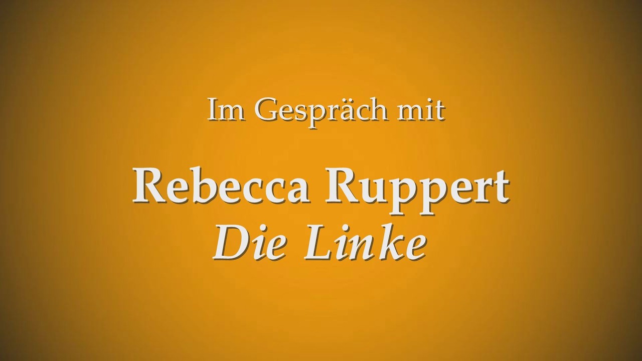 RLP wählt 2026 - Rebecca Ruppert (Die Linke) - Spitzenkandidaten für RLP