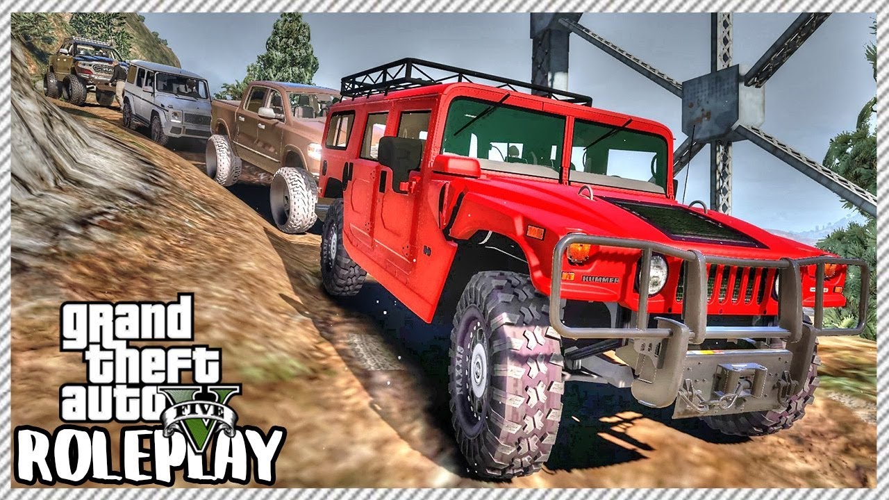GTA 5 Roleplay - HUGE OFFROAD TRAIL RIDE OUT MEET | RedlineRP #36