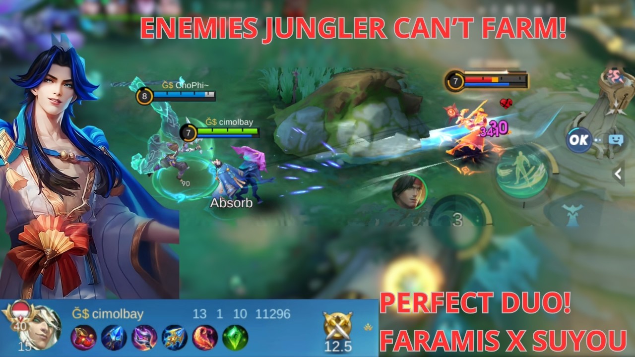 META INVADE! Faramis x Suyou Bikin Jungler Musuh Kena Mental!