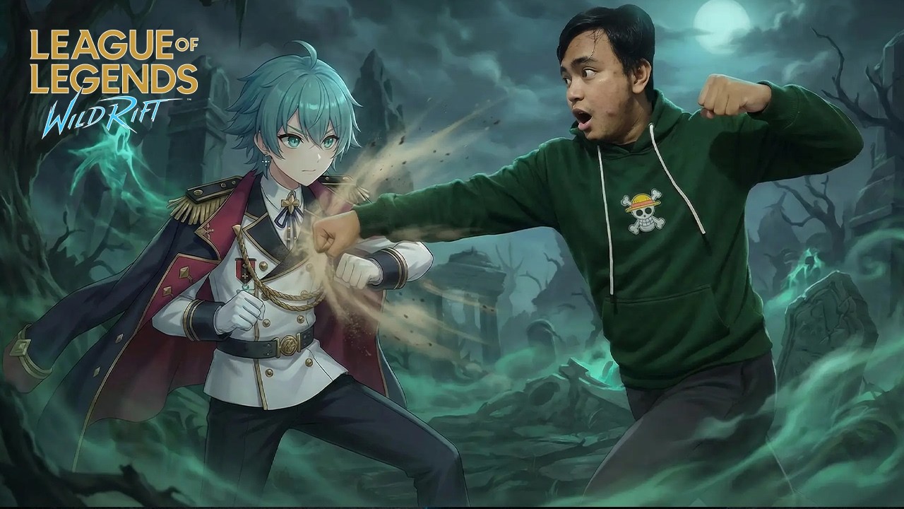 lagi mudik disuruh balik buat mabar @Kurohiko  !! Wild Rift