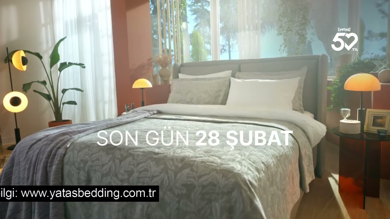 Yataş&rsquo;ın 50. Yılına &Ouml;zel Yataklar, şimdi 8 Par&ccedil;a &Ccedil;eyiz Seti Hediyeli! 🎁 🛏️ 💤