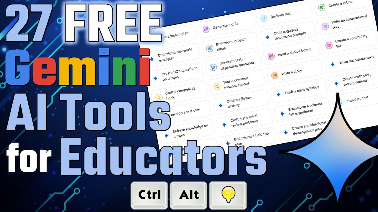 27 Free Gemini AI Tools for Educators