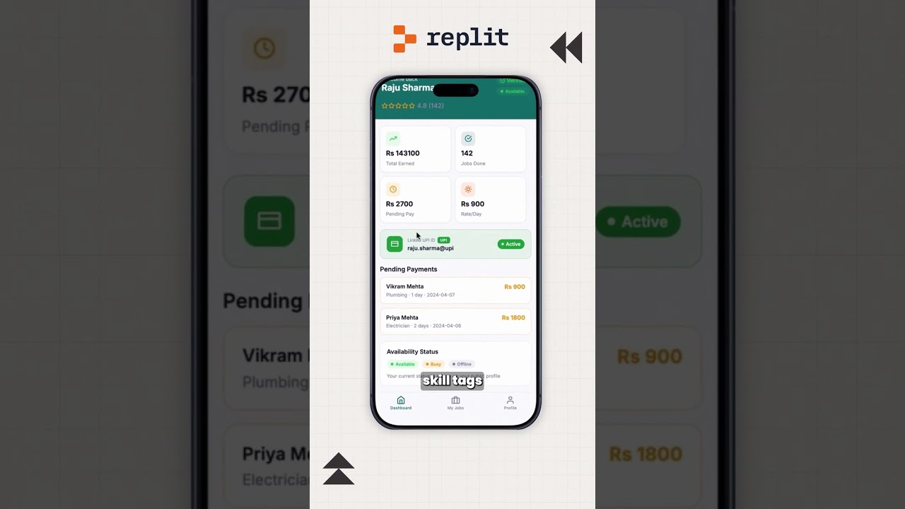 Build Apps with AI + Add Payments Instantly (Replit Agent 4 Demo)
