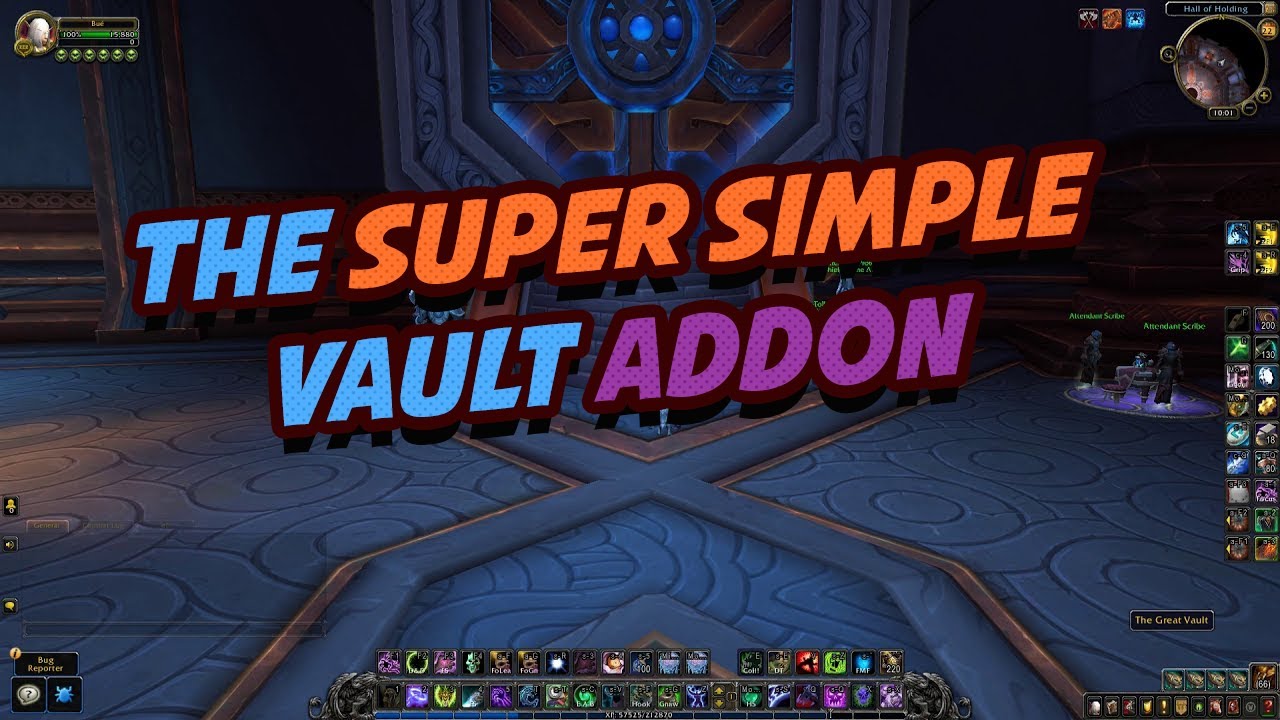 Shadowlands Great Vault Addon - Check your Great Vault anytime