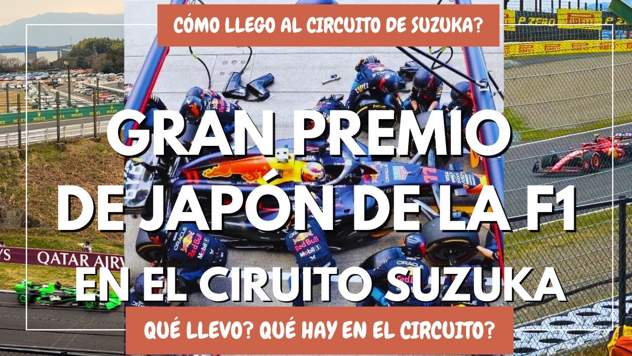(ESP) F1 Gran Premio de Japón! 🏁🏎️ + Cómo llegar + Qué llevar!