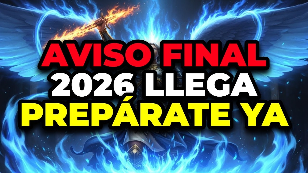 ELEGIDO, ESTE ES EL AVISO FINAL DE DIOS: PREPÁRATE PARA LO QUE SUCEDERÁ EN EL AÑO 2026 📢
