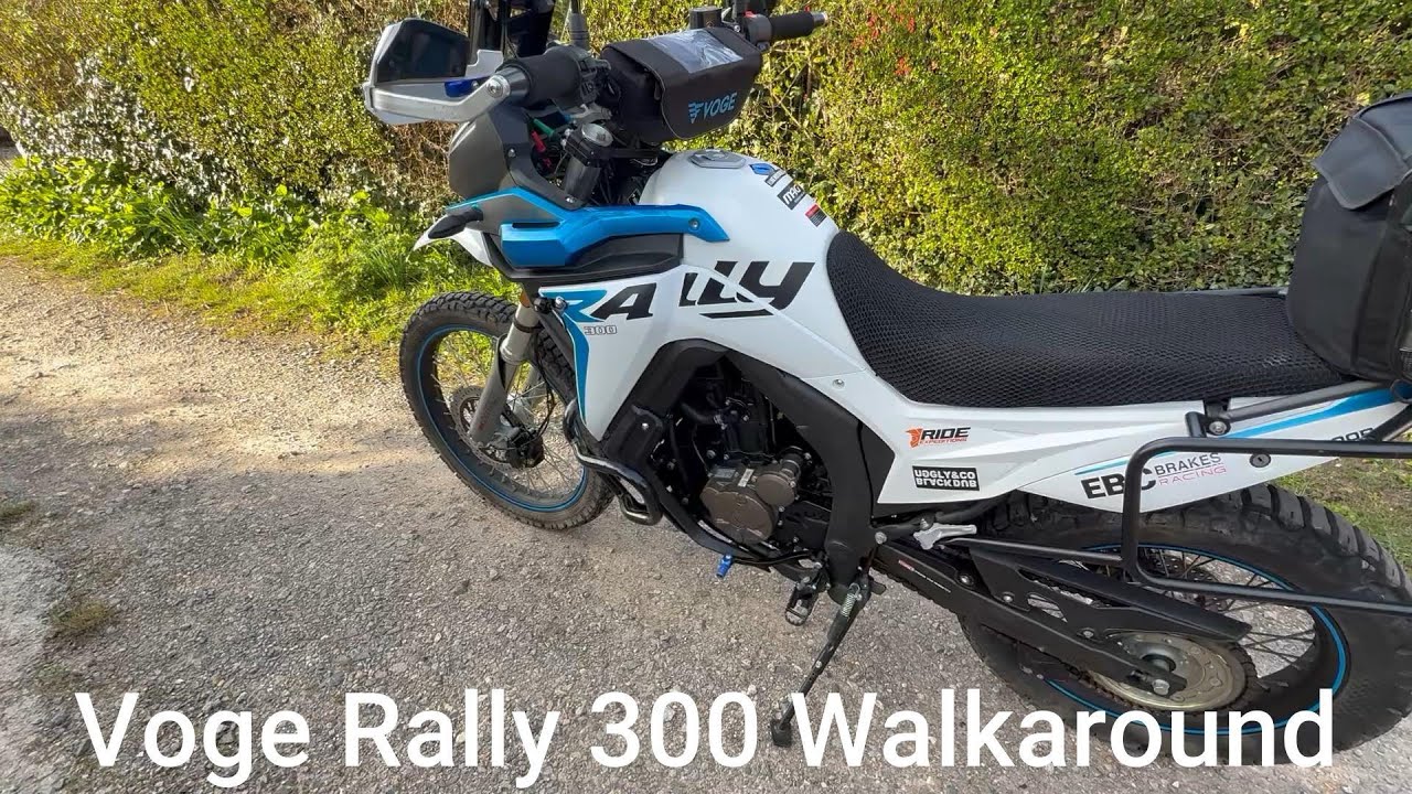 Voge 300 Rally modifications walkaround