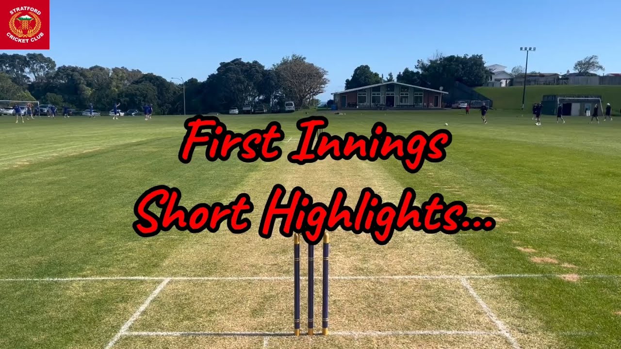 ExpertTurf #Taranaki #Premier Declaration #Cricket | Stratford v Marist | 1st Inn Short #highlights 