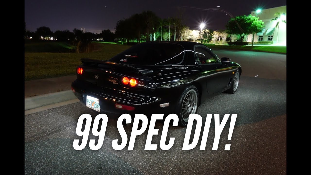 DIY RX7 99spec Tails! and bonus!