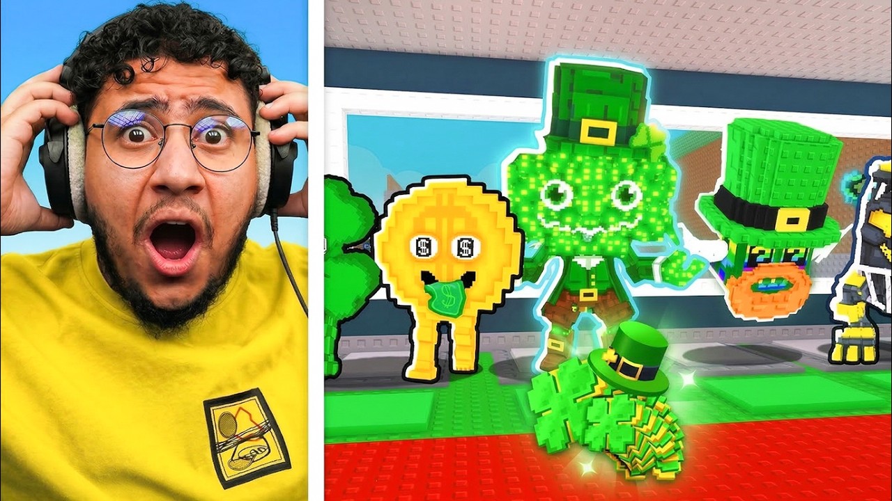 ماب السرقة: حظ اسطوري وبيت جديد.. مستحيل اللي طلع لي في الحدث!! 🍀😱 roblox steal a brainrot
