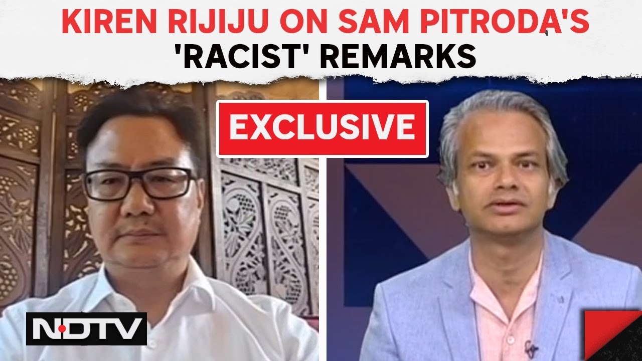 Sam Pitroda Statement | Kiren Rijiju Slams Congress, Sam Pitroda: 