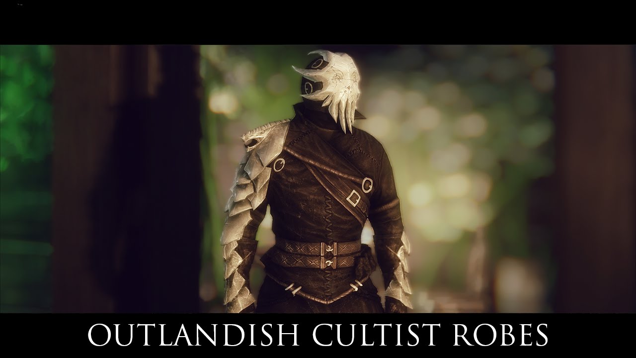 TES V - Skyrim Mods: Outlandish Cultist Robes