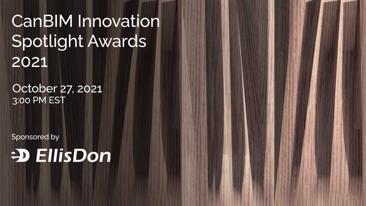 CanBIM Innovation Spotlight Awards 2021