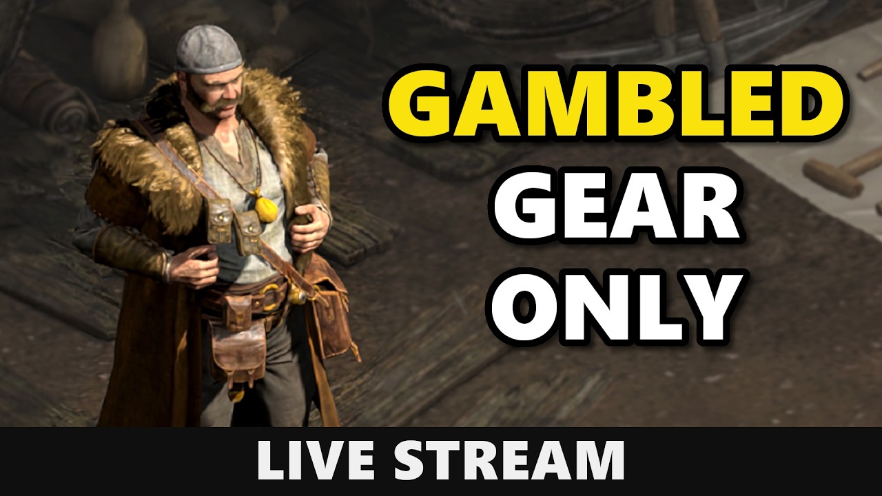 [LIVE]🔴Gheed is my Best Friend - D2R Gambling Only