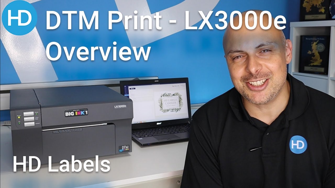 DTM Print LX3000e Colour Label Printer - Overview | HD Labels
