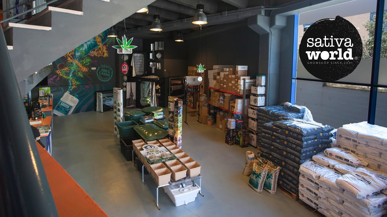 SATIVA WORLD - GROW SHOP - SITGES - SINCE 2001