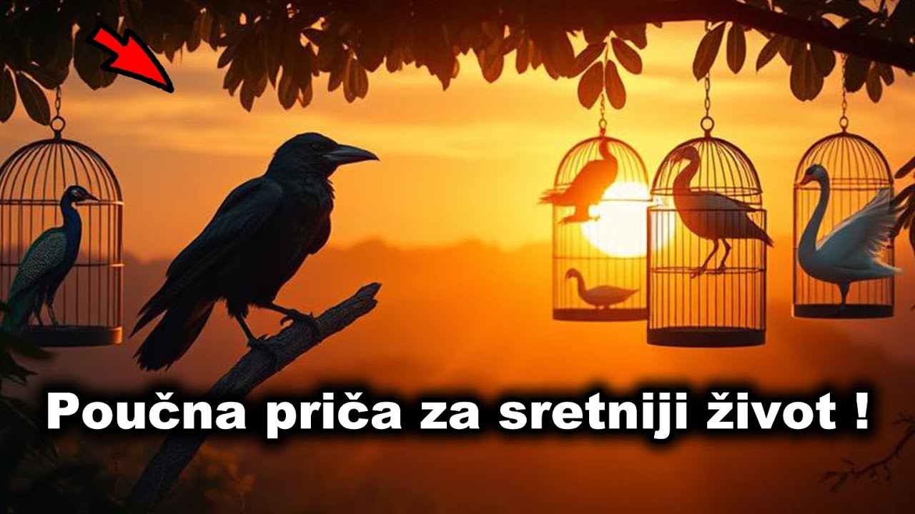 Priča o VRANI koja će ti zauvijek promijeniti pogled na život !