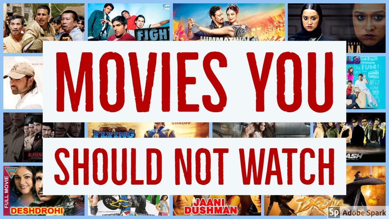Movies You Should Not Watch|Worst Bollywood Movies as per IMDb Rating and CriticsReview|Filmy Indian