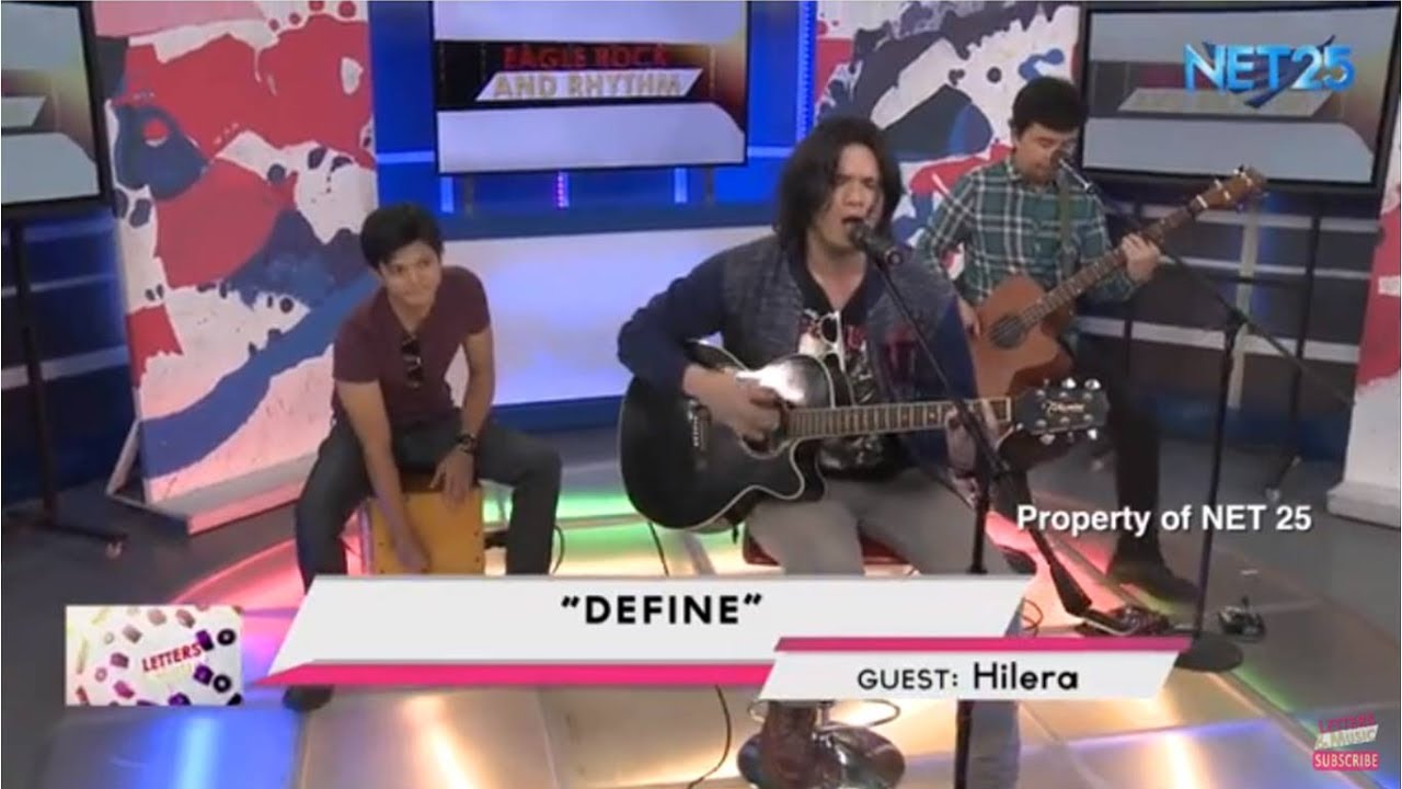HILERA - DEFINE (NET25 LETTERS AND MUSIC)