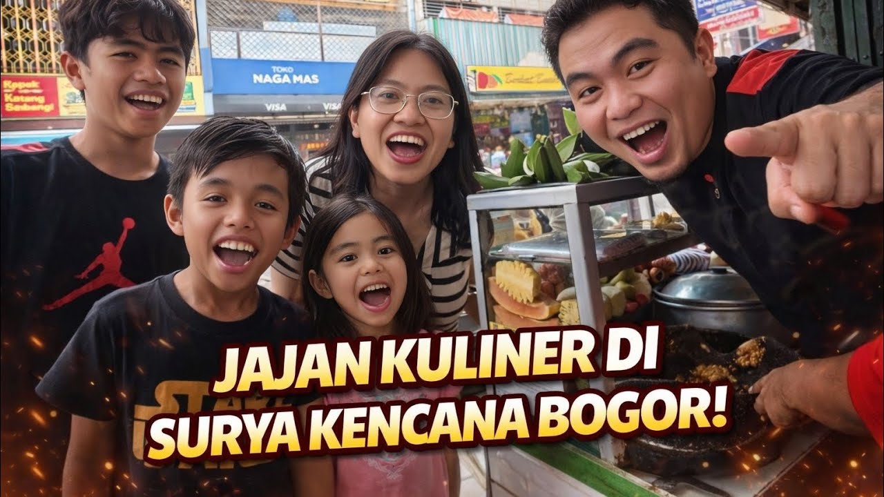 Jajan Kuliner Surya Kencana Bogor! 🤤 Street Food Legendaris yang Bikin Nagih!