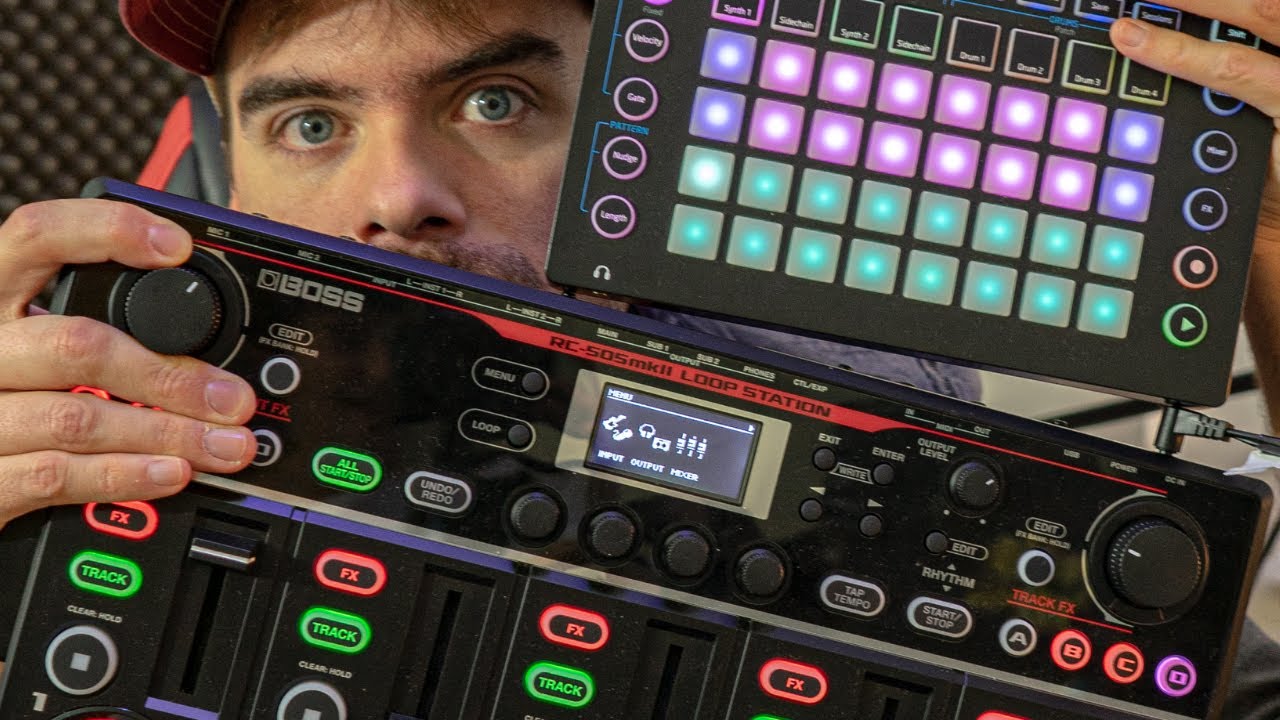 Boss RC-505 MKII - Sincronización MIDI con CAJA de Ritmos (Drum machine) Explicación